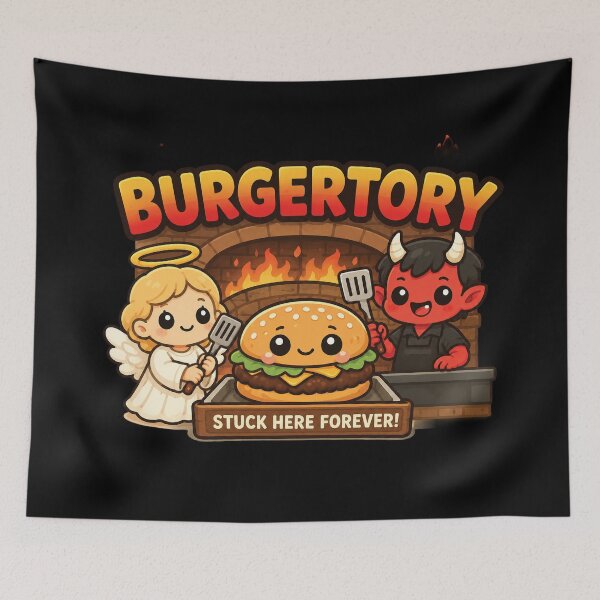 Item preview, Burgertory – No Escape, Just Burgers designed and sold by eldram.