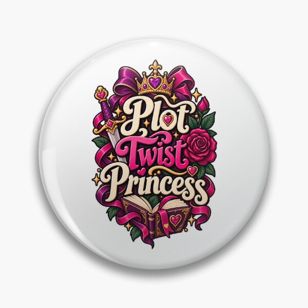 Item preview, Plot twist princess - Romantasy, Booktok  designed and sold by Chaotically Cutee.
