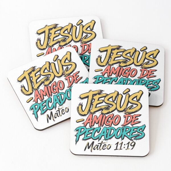 Item preview, JESÚS - Amigo de Pecadores | Mateo 11:19 | Amigo Fiel designed and sold by NombresDeJesus.