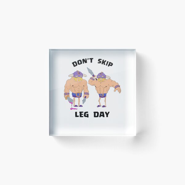 Item preview, Don’t Skip Leg Day Funny Bodybuilding Workout designed and sold by camronrufuh.