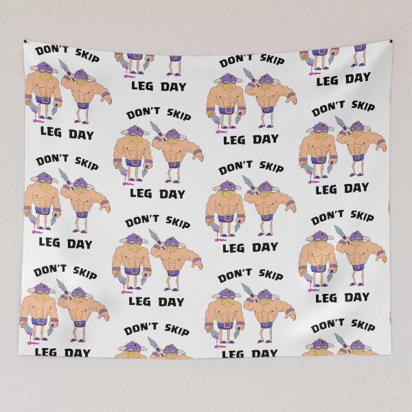 Item preview, Don’t Skip Leg Day Funny Bodybuilding Workout designed and sold by camronrufuh.