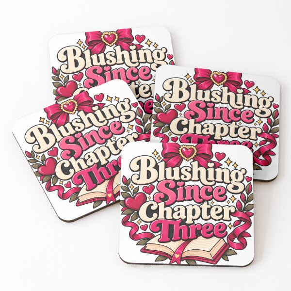 Item preview, Blushing since chapter three - Romantasy, Booktok  designed and sold by Chaotically Cutee.