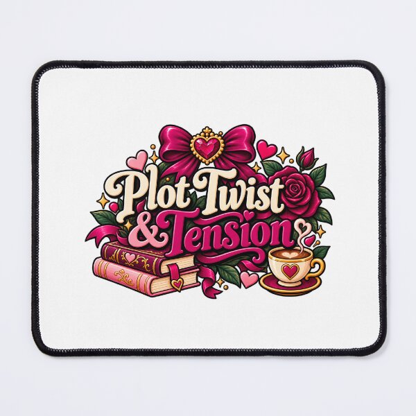 Item preview, Plot twist & tension - Romantasy, Booktok designed and sold by Chaotically Cutee.