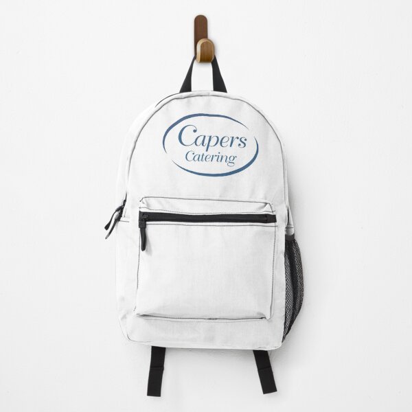 Item preview, Capers Catering Blue Oval Typography Logo designed and sold by febesl.