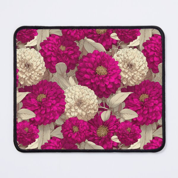 Item preview, Blooming Zinnia  - Birth Flower Pattern - Personal Gifts designed and sold by RoyalStarsPatts.