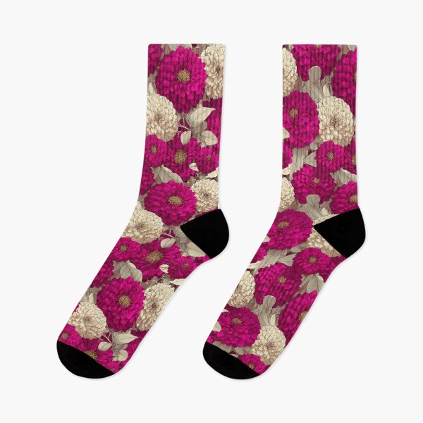 Item preview, Blooming Zinnia  - Birth Flower Pattern - Personal Gifts designed and sold by RoyalStarsPatts.
