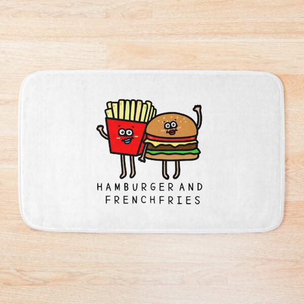 Item preview, Cute HAMBURGER AND FRENCHFRIES designed and sold by kanaehonkawa.