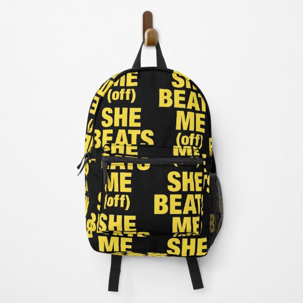 Item preview, She Beats Me Off Funny Quote designed and sold by camronrufuh.
