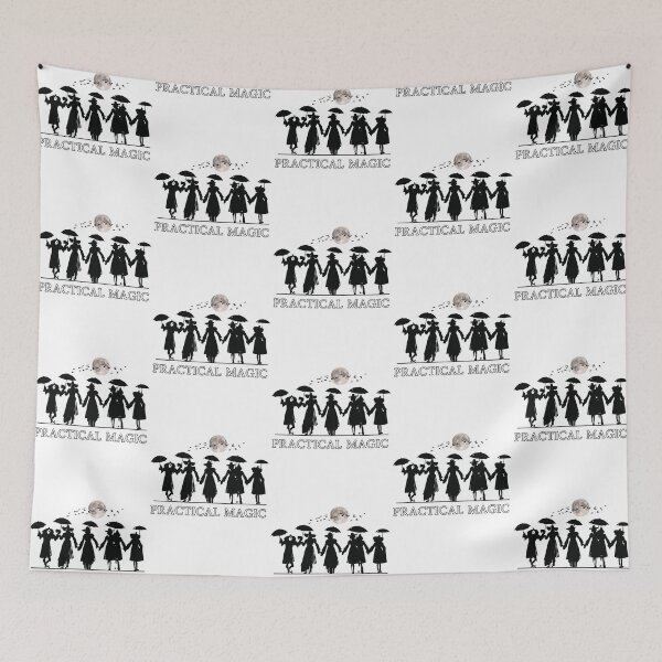 Item preview, Practical Magic Witch Sisters Silhouette designed and sold by Noctivyra.