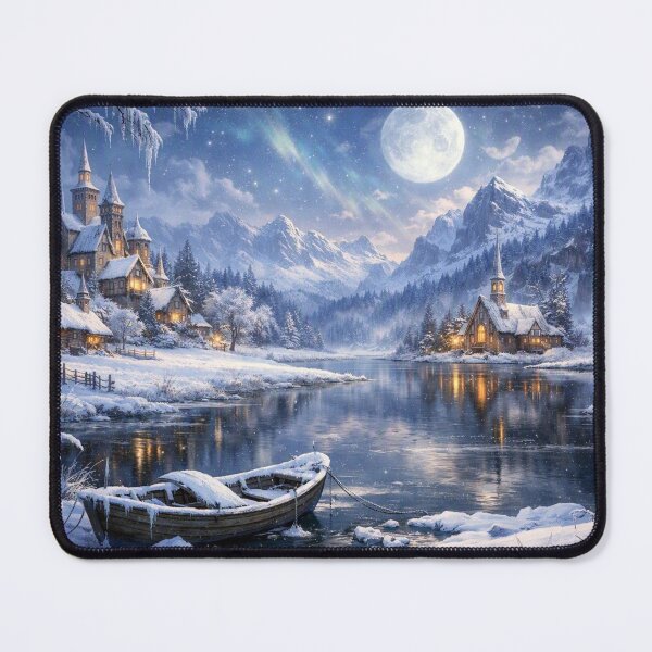 Item preview, Moonlit winter idyll designed and sold by Sigtrix.