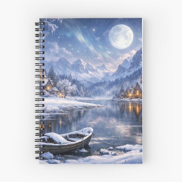 Item preview, Moonlit winter idyll designed and sold by Sigtrix.