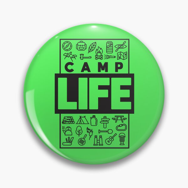 Item preview, Camp Life designed and sold by Underground Craft Club.