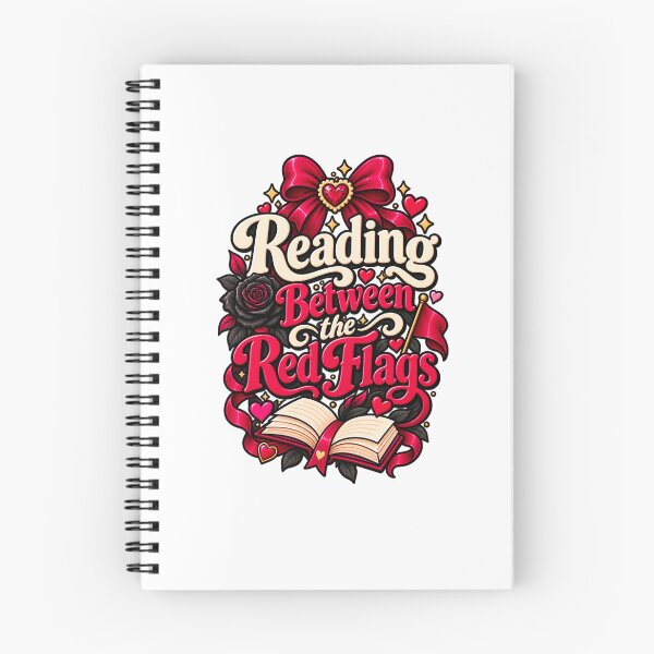 Item preview, Reading between red flags - Romantasy, Booktok  designed and sold by Chaotically Cutee.