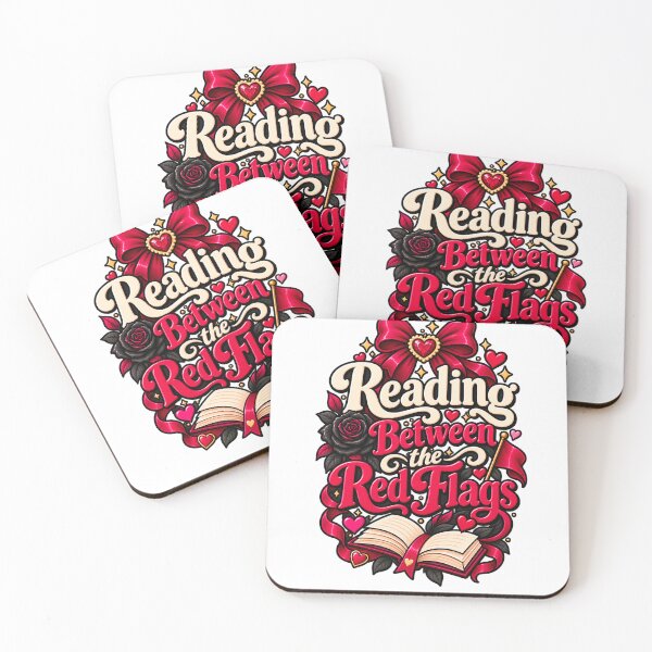 Item preview, Reading between red flags - Romantasy, Booktok  designed and sold by Chaotically Cutee.