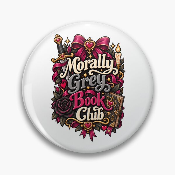 Item preview, Morally Grey Book Club - Romantasy, Booktok  designed and sold by Chaotically Cutee.