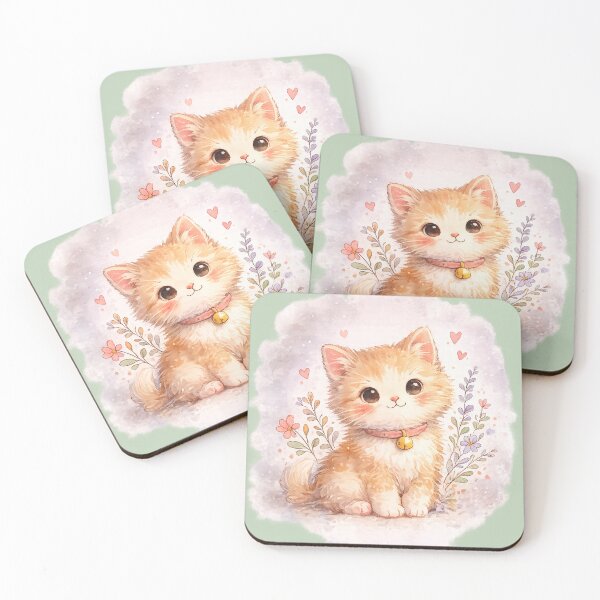 Item preview, Dreamy cat. designed and sold by Judy Santhosh.