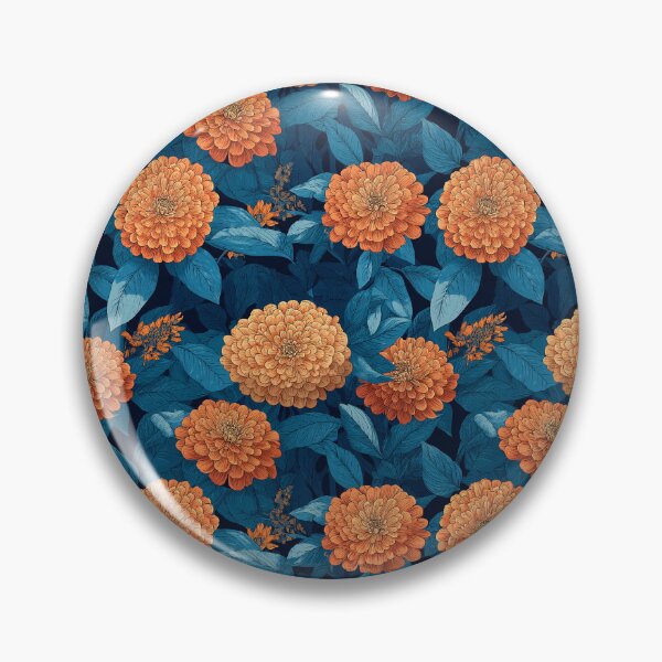 Item preview, Radiant Zinnia Flower  - Flower Bouquet Pattern - Retirement Gifts designed and sold by RoyalStarsPatts.