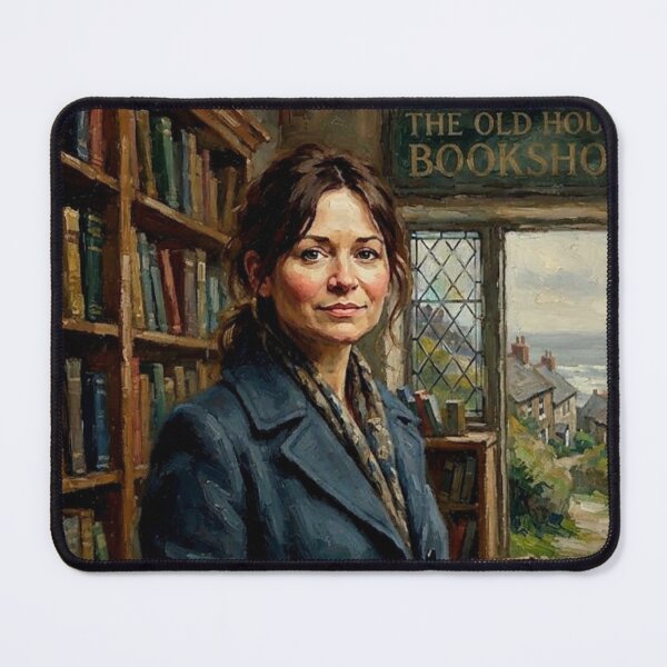 Item preview, The Bookshop Drama Fine Art Tribute designed and sold by Art's Diner.