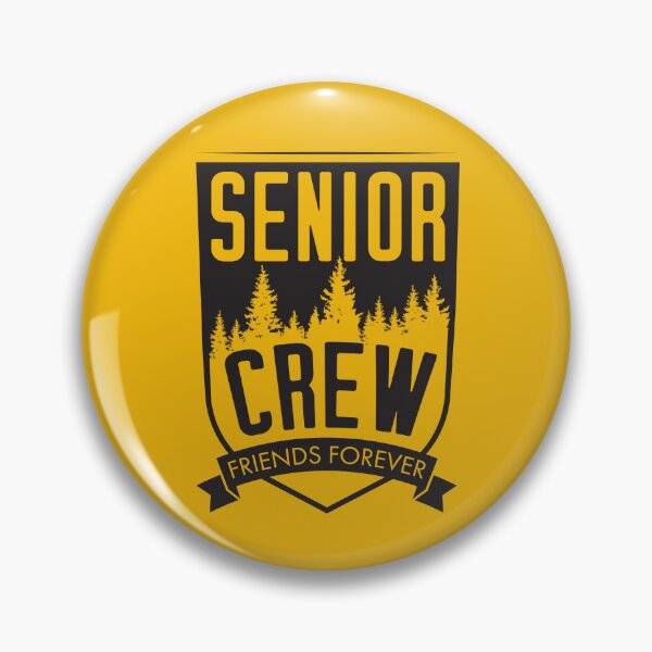 Item preview, Senior Crew - Friends Forever designed and sold by Underground Craft Club.