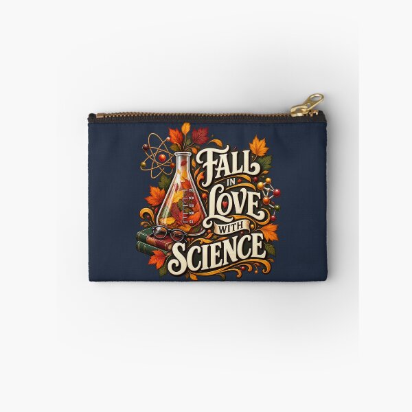 Item preview, Fall in Love With Science – Autumn STEM Teacher Design designed and sold by astersgraphics.