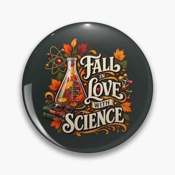 Item preview,  Fall in Love With Science – Autumn STEM Teacher Design designed and sold by astersgraphics.