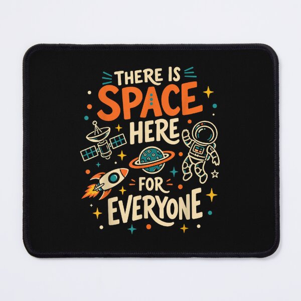 Item preview, There Is Space Here For Everyone Cute Space Astronaut Inclusivity Graphic designed and sold by LittleNhutton.