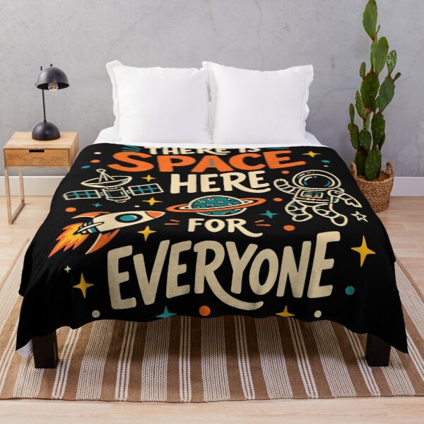 Item preview, There Is Space Here For Everyone Cute Space Astronaut Inclusivity Graphic designed and sold by LittleNhutton.