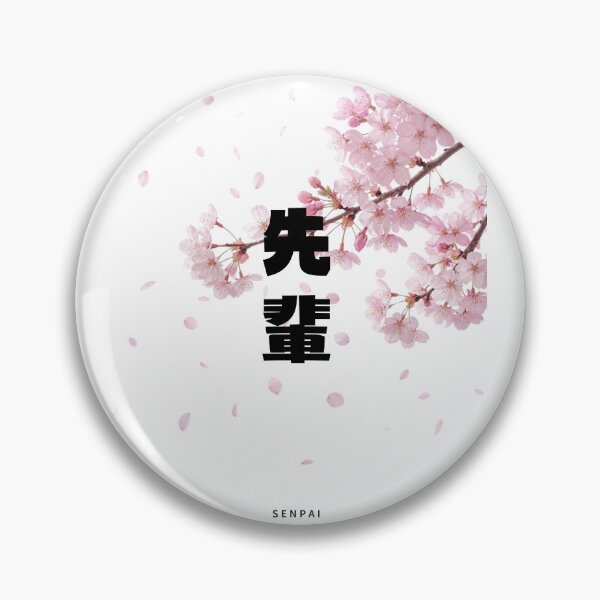 Item preview, Senpai | Sakura Cherry Blossom | Japanese Design designed and sold by JapanMemoir.