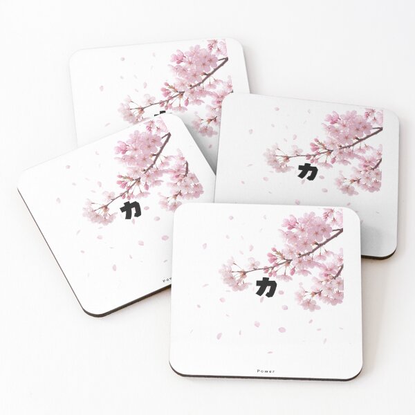 Item preview, Chikara - Power | Sakura Cherry Blossom | Japanese Design designed and sold by JapanMemoir.