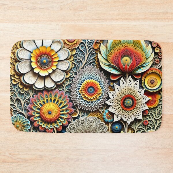 Item preview, Zentangle Mandala Flowers designed and sold by Beyond The Canvas.