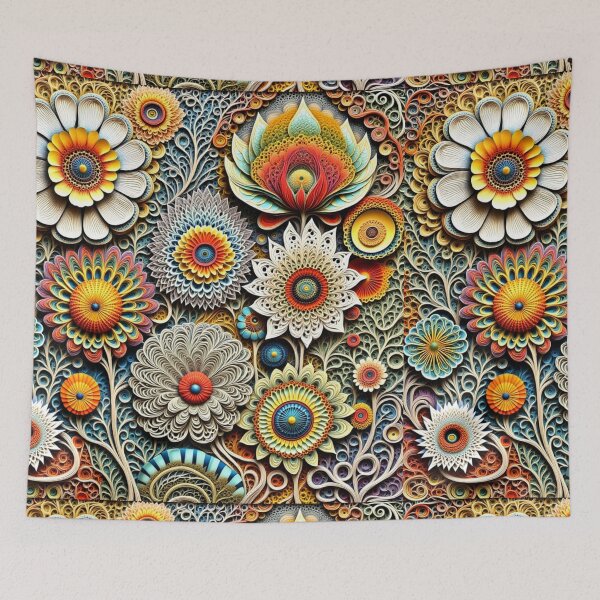 Item preview, Zentangle Mandala Flowers designed and sold by Beyond The Canvas.