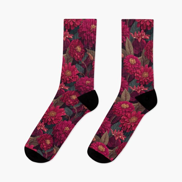 Item preview, Exotic Zinnia Print  - Birthday Flower Pattern - Retirement Gifts For Men designed and sold by RoyalStarsPatts.