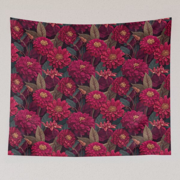 Item preview, Exotic Zinnia Print - Birthday Flower Pattern - Retirement Gifts For Men designed and sold by RoyalStarsPatts.