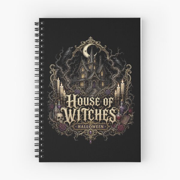 Item preview, HALLOWEEN House of Witches – Witchy Gothic Cottage Sticker designed and sold by ElKesslassy  Daniel.