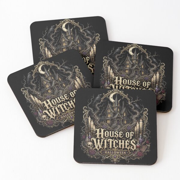 Item preview, HALLOWEEN House of Witches – Witchy Gothic Cottage Sticker designed and sold by ElKesslassy  Daniel.
