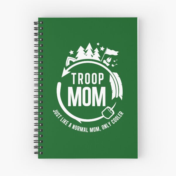 Item preview, Troop mom, just like a normal mom, only cooler! designed and sold by Underground Craft Club.