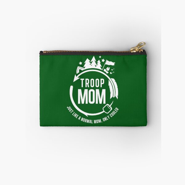 Item preview, Troop mom, just like a normal mom, only cooler! designed and sold by Underground Craft Club.