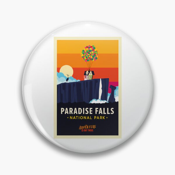 Item preview, Paradise Falls National Park Poster designed and sold by halak-arnes.
