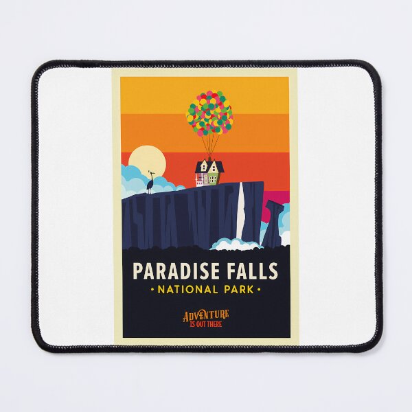 Item preview, Paradise Falls National Park Poster designed and sold by halak-arnes.