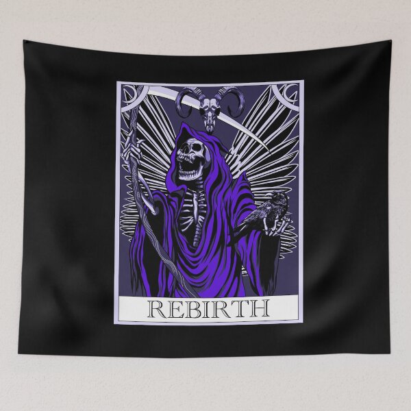 Item preview, Grim Reaper Tarot Card designed and sold by CasualAfterlife.