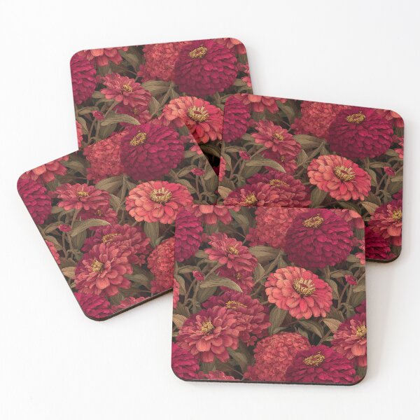 Item preview, Colorful Zinnia Floral - Tropical Flower Pattern - Retirement Gifts For Women designed and sold by RoyalStarsPatts.