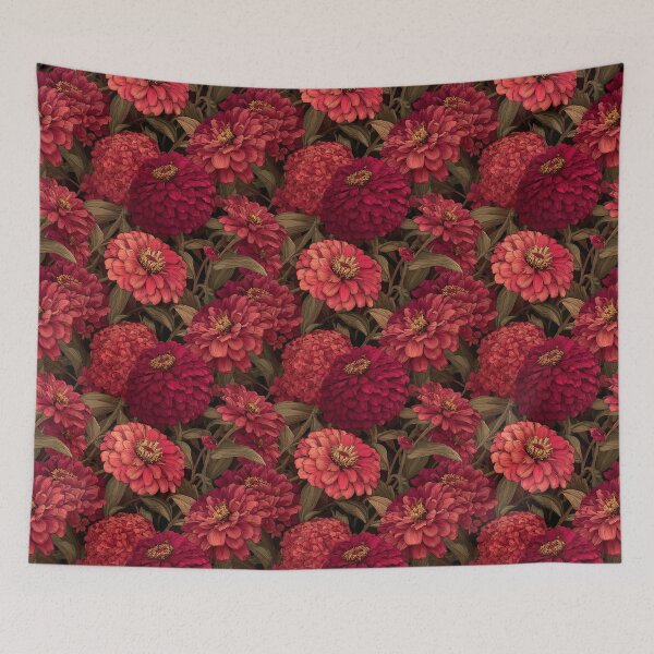 Item preview, Colorful Zinnia Floral - Tropical Flower Pattern - Retirement Gifts For Women designed and sold by RoyalStarsPatts.
