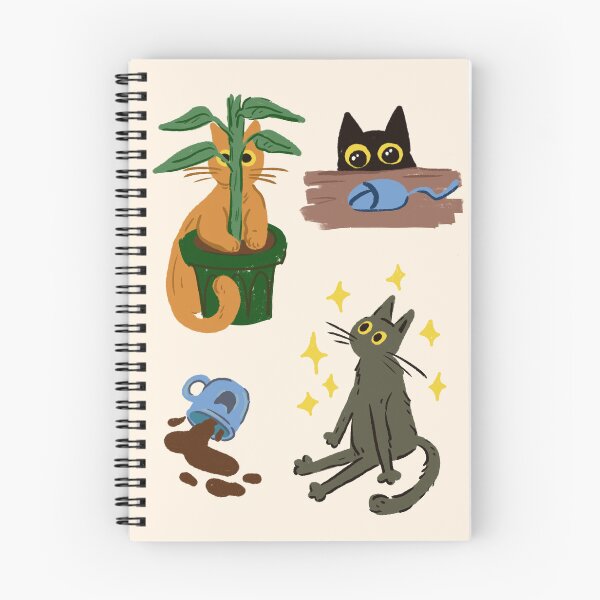 Item preview, Silly Cats in Your House designed and sold by DanuskaArt.
