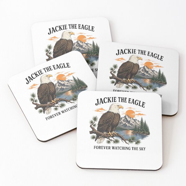 Item preview, Jack11e The Eagle Forever Watching The Sky Bald Eagle designed and sold by Noctivyra.