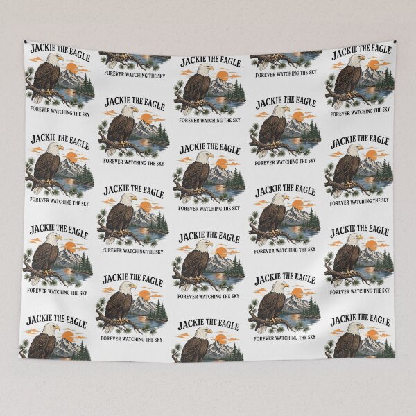 Item preview, Jack11e The Eagle Forever Watching The Sky Bald Eagle designed and sold by Noctivyra.