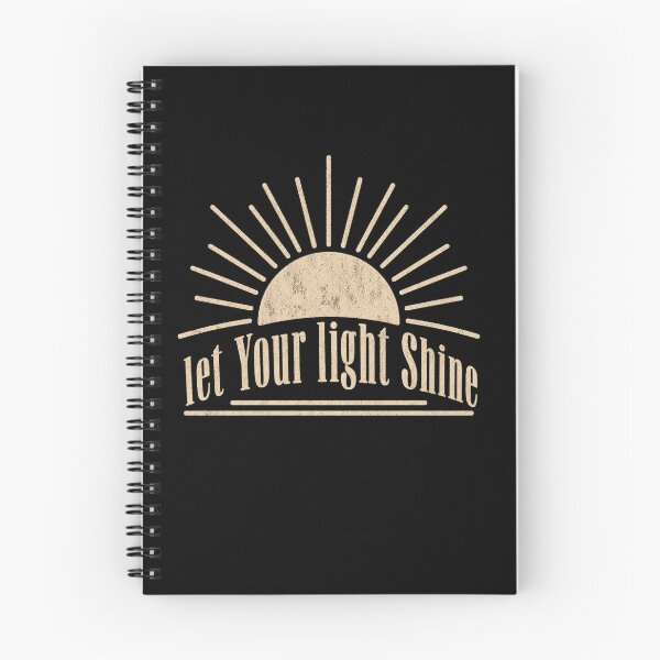 Item preview, Let Your Light Shine — Retro Boho Sunburst Christian Bible Verse designed and sold by RickyHN7.