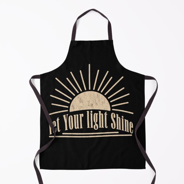 Item preview, Let Your Light Shine — Retro Boho Sunburst Christian Bible Verse designed and sold by RickyHN7.
