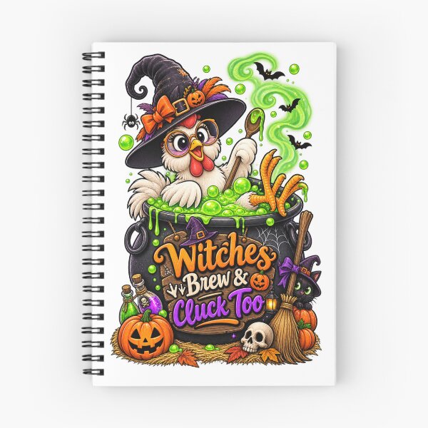 Item preview, Witch Chicken Witches Brew Halloween – Funny Cluck designed and sold by Ayden World.