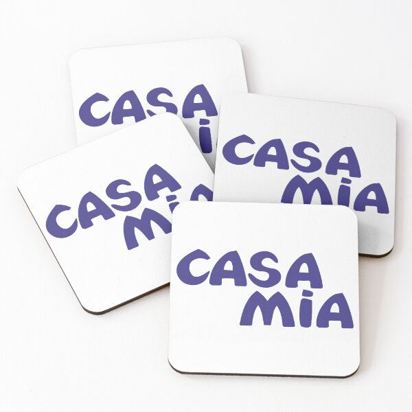 Item preview, Casa Mia Purple Funky Typography Logo designed and sold by febesl.