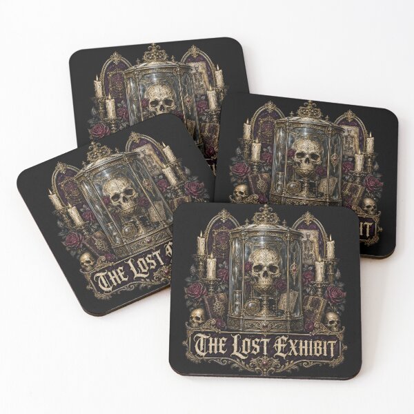 Item preview, HALLOWEEN Lost Exhibit – Dark Museum Macabre Sticker designed and sold by ElKesslassy  Daniel.
